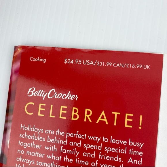 Betty Crocker Celebrate Holiday Food and Fun Hardcover Recipes Menus Decoration - Picture 9 of 15